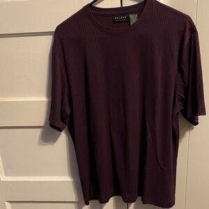 Axcess Dark Purple Short Sleeve Tee
